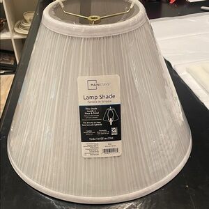 Mainstays Classic White Lamp Shade new